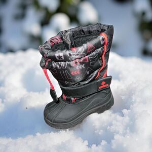 CIOR Snow Boots for Boys Girls Toddler Winter Outdoor Waterproof Size US 8